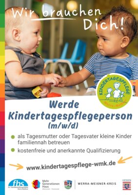 Werde Kindertagespflegeperson