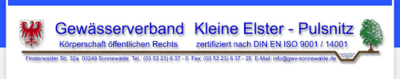 Ankündigung  von beabsichtigten Maßnahmen der Gewässerunterhaltung (Bild vergrößern)