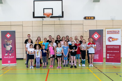 Foto zur Meldung: Abteilung Basketball: Girls Day 2025