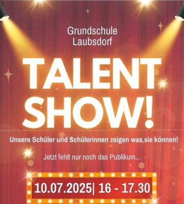Meldung: Talent-Show