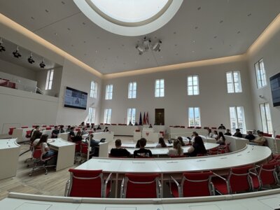Ein Tag als Abgeordnete im Landtag