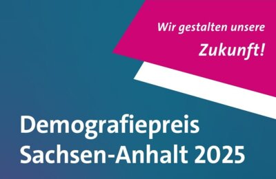 Demografiepreis Sachsen-Anhalt 2025 (Bild vergrößern)