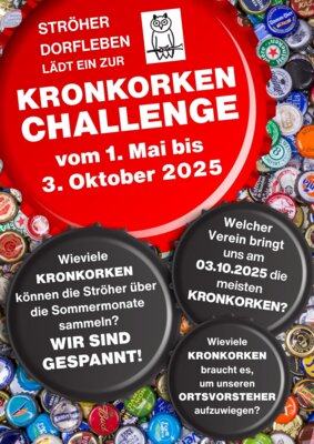 Meldung: Kronkorken-Challenge aller Ströher Vereine