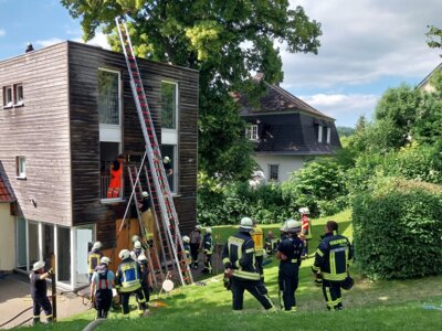 Meldung: Brand an Wohngebäude: Größerer Schaden verhindert