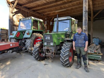 Ein Oldtimer-Fuhrpark mitten im Dorf