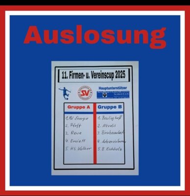 11. Firmen- Vereinscup Turnierplan