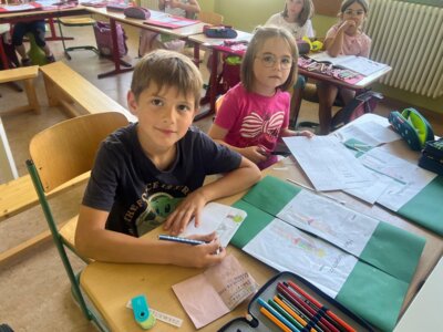 Meldung: Lapbooks Körper, Klasse 1.1