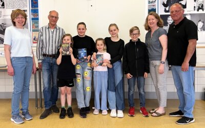 Foto zur Meldung: Erfolgreicher Lesewettbewerb