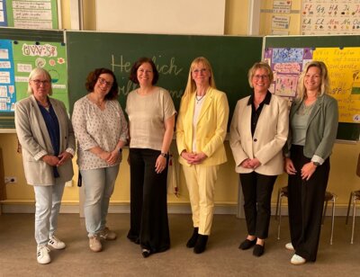 Foto zur Meldung: Landtagspräsidentin zu Besuch