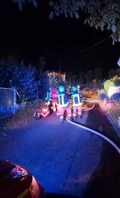 Feuerwehr im Einsatz in der ersten Sommernacht des Jahres 2025