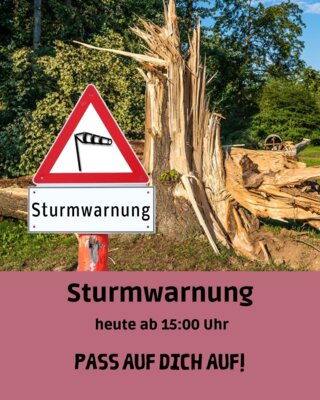 Sturmwarnung 23.06.2025