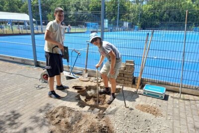 Foto zur Meldung: Arbeitseinsatz der Mitglieder am 21. Juni