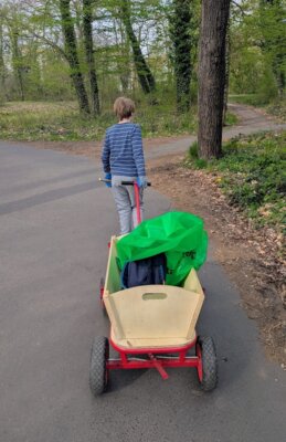 Meldung: Frühjahrsputz im und um den Kindernotdienst