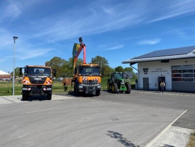 Der neue Bauhof der Gemeinde Künzing (Bild vergrößern)