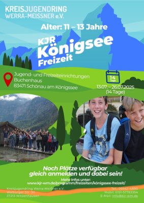 Sommerfreizeit am Königssee 2025 – Jetzt noch Plätze sichern (Bild vergr&ouml;&szlig;ern)