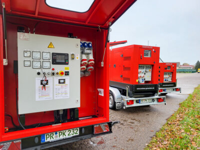 Die Stadt Pritzwalk hat für den Ernstfall drei Notstromversorger bereit stehen. Foto: Stadt Pritzwalk (Bild vergrößern)