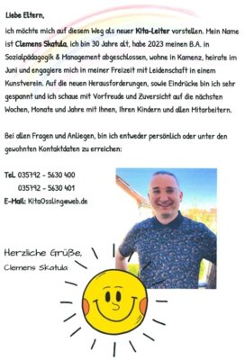 Vorstellung des Kita Leiters (Bild vergr&ouml;&szlig;ern)