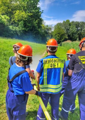 12-Stunden-Übung unserer Jugendfeuerwehr (Bild vergrößern)