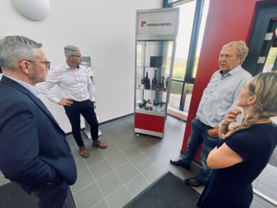 „Maschinen sehend machen“ – KAG Wirtschaftsförderung bei Vision & Control in Suhl (Bild vergrößern)