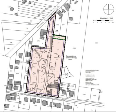 Öffentliche Bekanntmachung der Gemeinde Wiesenburg/Mark über die Beteiligung der Öffentlichkeit zum Entwurf des Bebauungsplans Nr. 20 „Wohnpark am Wasserturm" (Bild vergrößern)