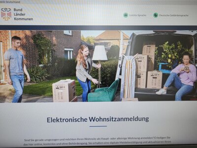 Elektronische Wohnsitzanmeldung auch in Grebenstein möglich! (Bild vergrößern)