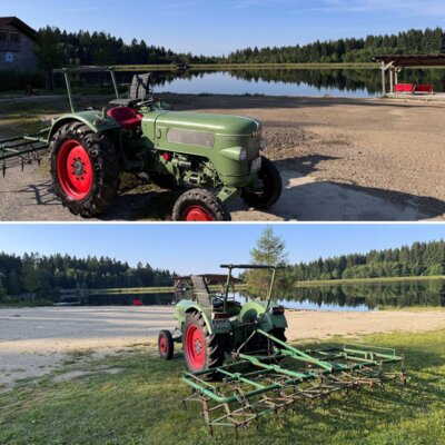 Badestrand am Fichtelsee