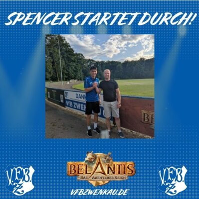 Meldung: � Spencer startet durch! �⚽