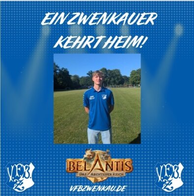 🔵 Ein Zwenkauer kehrt heim! 💙 (Bild vergrößern)