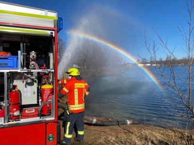 Feuerwehrübung (Bild vergrößern)
