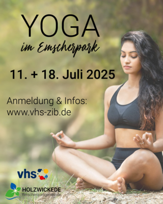 Meldung: Neu: Yoga im Emscherpark