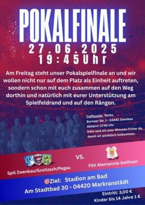 Meldung: � POKALFINALE, MÄDELS!