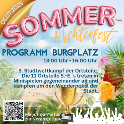 Spannender Stadtwettkampf beim Lichterfest – Vorab-Infos