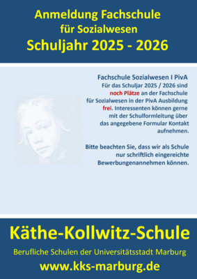 Meldung: Noch freie Plätze an der Fachschule für Sozialwesen in  der PivA Ausbildung