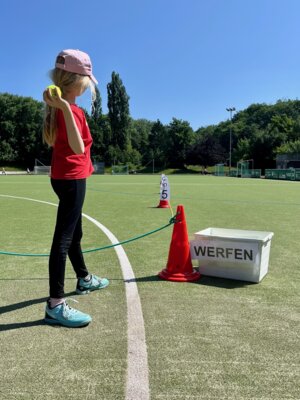 Bundesjugendspiele der Montessori Kronberg Grundschule (Bild vergrößern)
