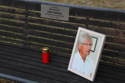 Gedenkveranstaltung für Udo Dohms