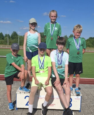 Tolle Erfolge bei Unterfränkischen Meisterschaften U12/U14