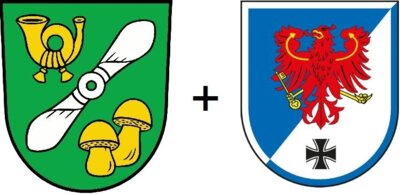 Foto zur Meldung: Bundeswehr und Borkheide Hand in Hand
