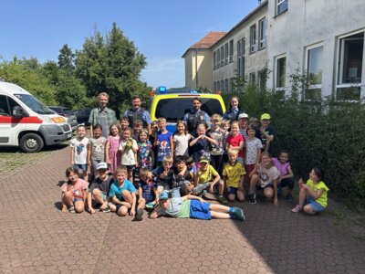 Meldung: Polizeibesuch im 1. Schuljahr