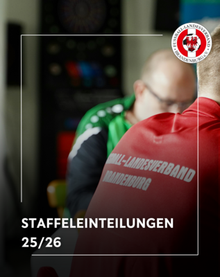 !!! Staffeleinteilung Herren – Saison 2025/2026 steht fest !!!