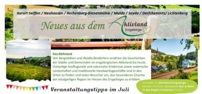 Veranstaltungen im Aktivland Erzgebirge im Juli 2025