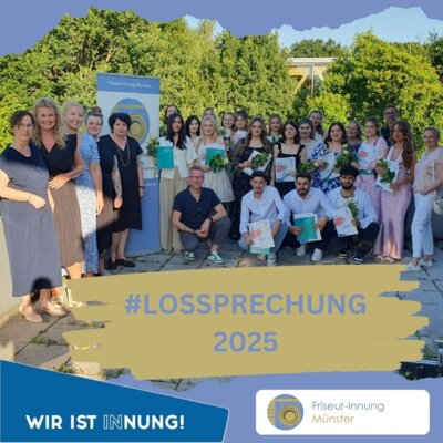 Lossprechungsfeier der Friseur-Innung Münster (Bild vergrößern)