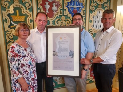 Erneuerung der Städtepartnerschaft zwischen Malchin und Itzehoe