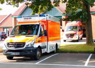 Foto zur Meldung: Sicherungsdienst beim Sternenlauf