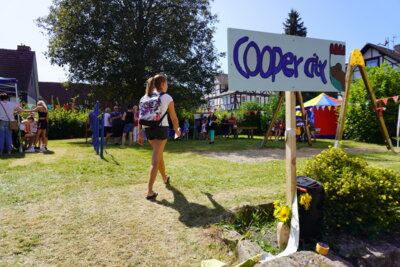 Die Kinderstadt 2024 in Waldkappel trug den Namen „Coopercity“. (Bild vergrößern)
