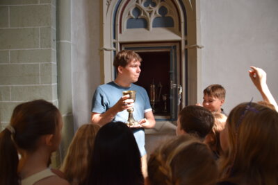 Führung durch die Dorfkirche (Bild vergrößern)