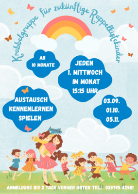 Krabbelgruppe für zukünftige Rappelkistekinder