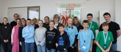 Frischer Wind im Rathaus: Austauschtreffen des Kinder- und Jugendbeirates (Bild vergrößern)