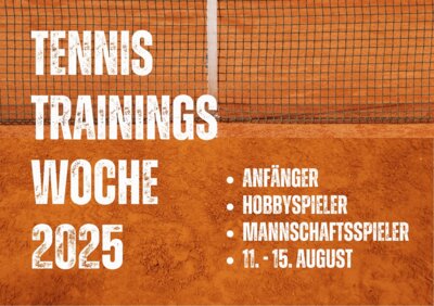 Trainingswoche TC Wittelbach - Tennis (Bild vergrößern)