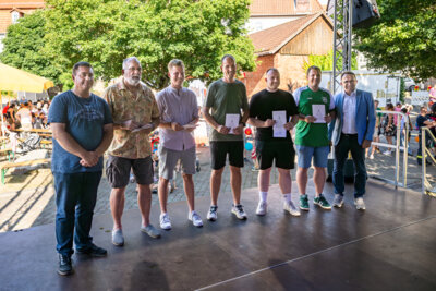 Ehrungen beim Stadtfest nach der Ehrensatzung der Stadt Immenhausen (Bild vergrößern)