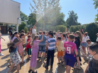 Meldung: Wasserschlacht